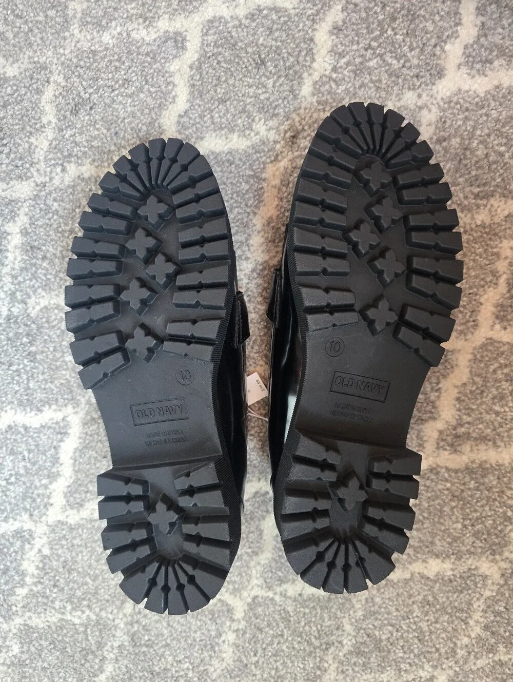 Old Navy black patent